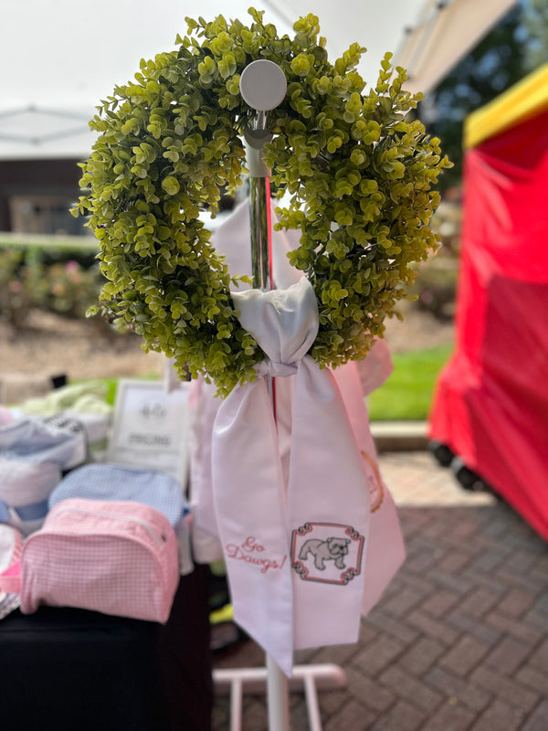 Custom Wreath Sash