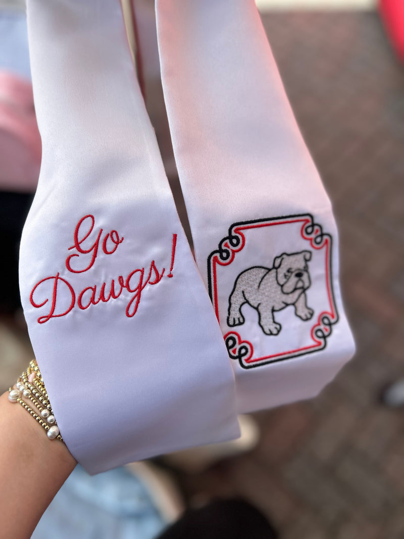 Custom Wreath Sash