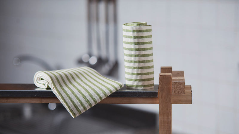 Melograno Kitchen Towel with Fringe