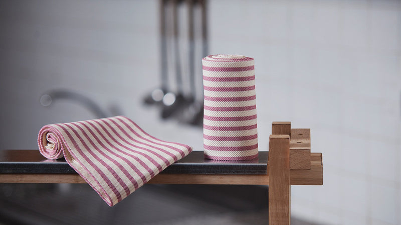 Melograno Kitchen Towel with Fringe