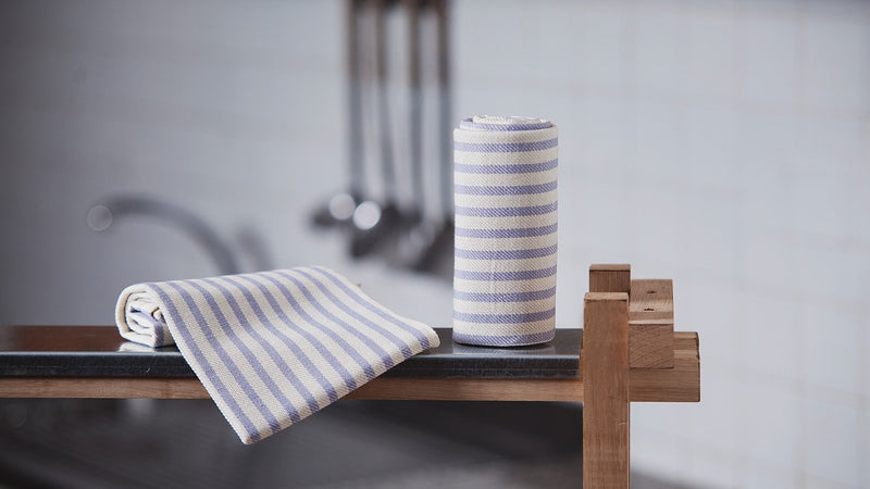 Melograno Kitchen Towel with Fringe