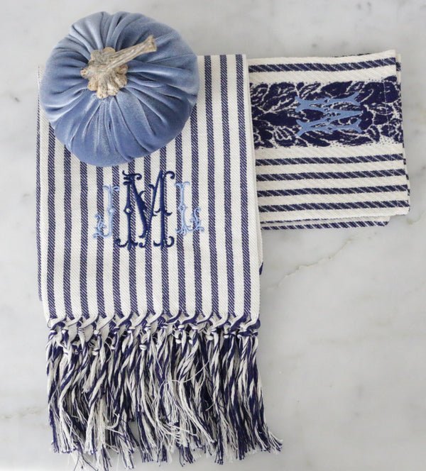 Melograno Kitchen Towel with Fringe