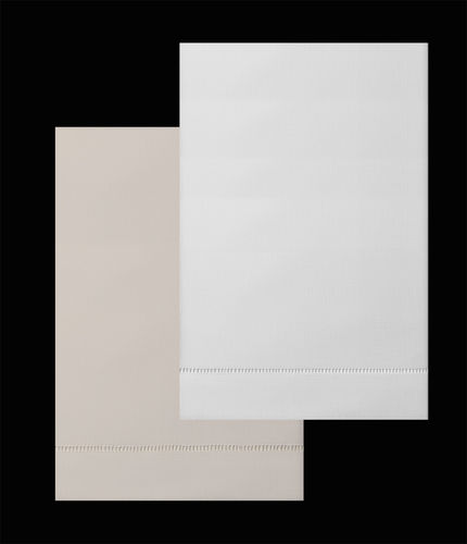 Classic Linen Guest Towel with Hemstitch